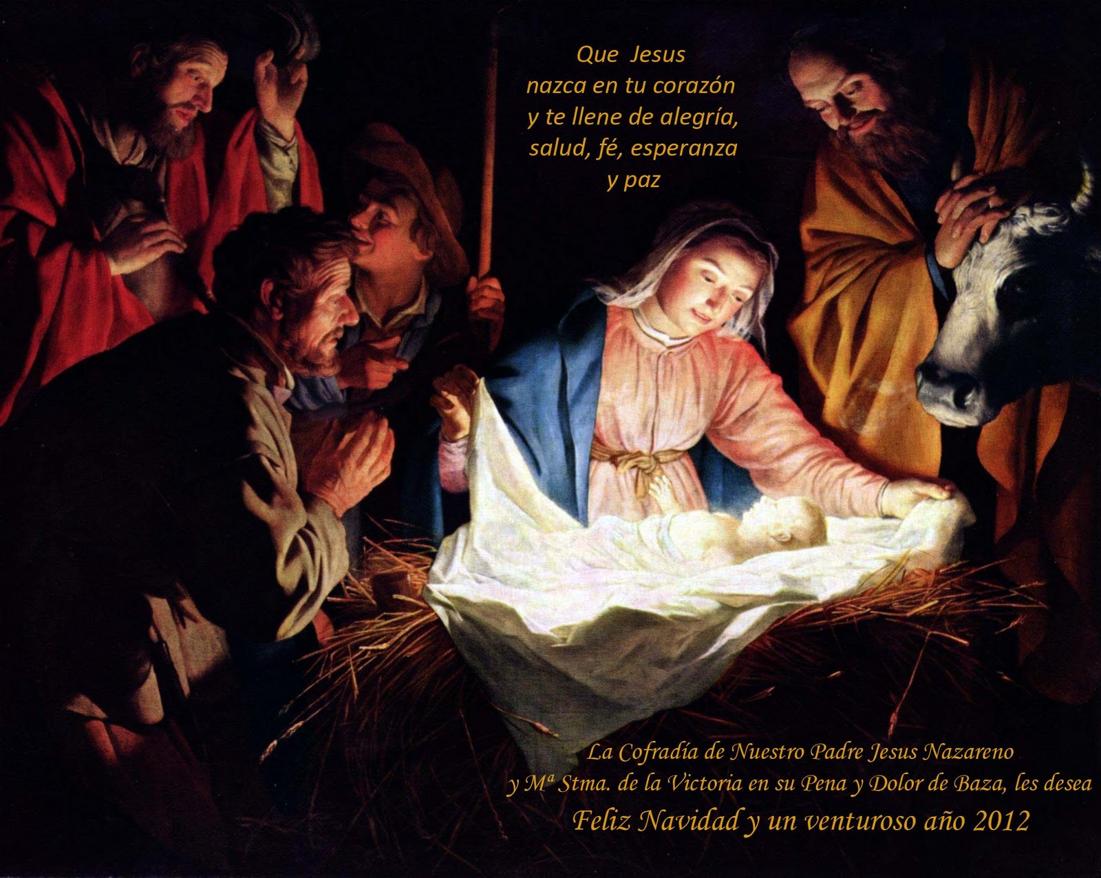 SEMANA SANTA DE BAZA: Felicitación de Navidad de la Cofradía del