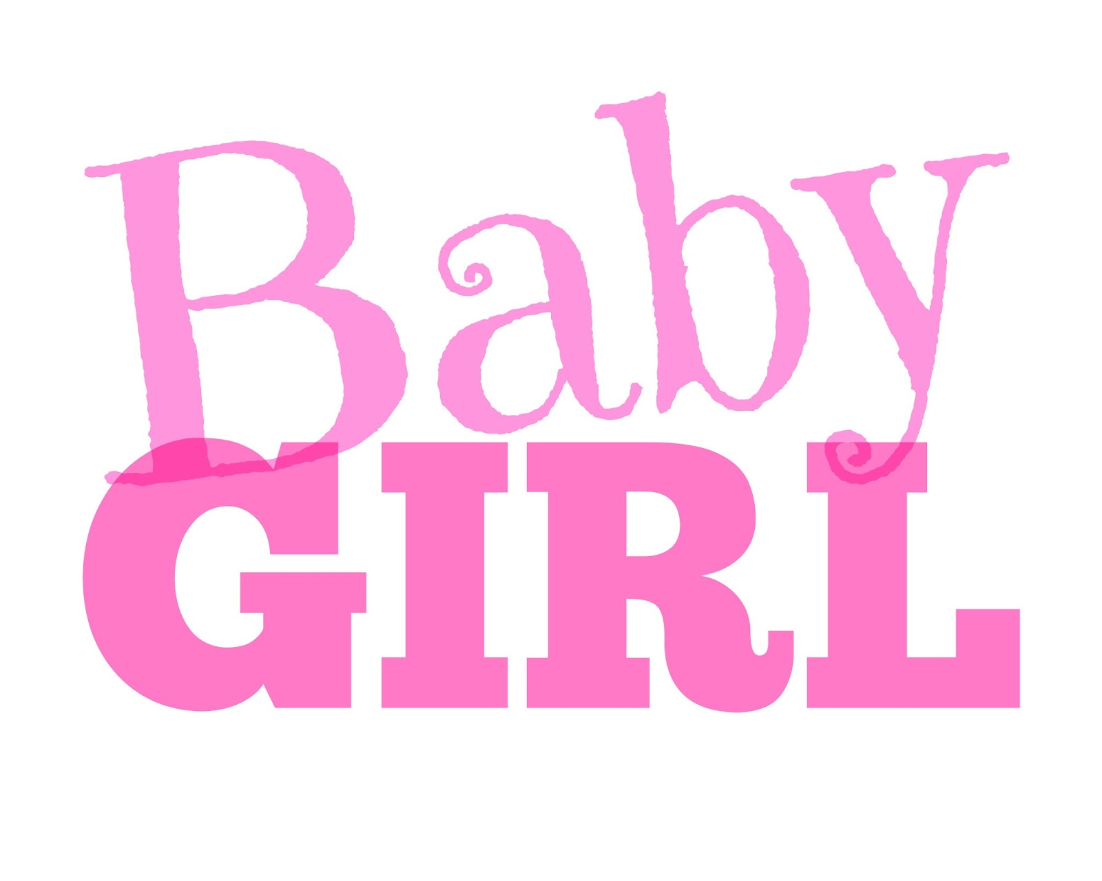 CJO Photo Printable Nursery Art 8x10 Baby Girl in Pink