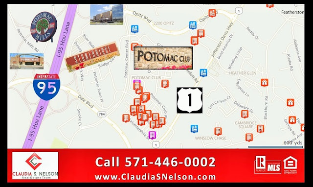 Map of Potomac Club Community