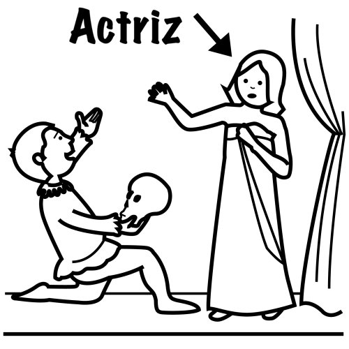 Resultado de imagen de actriz dibujo