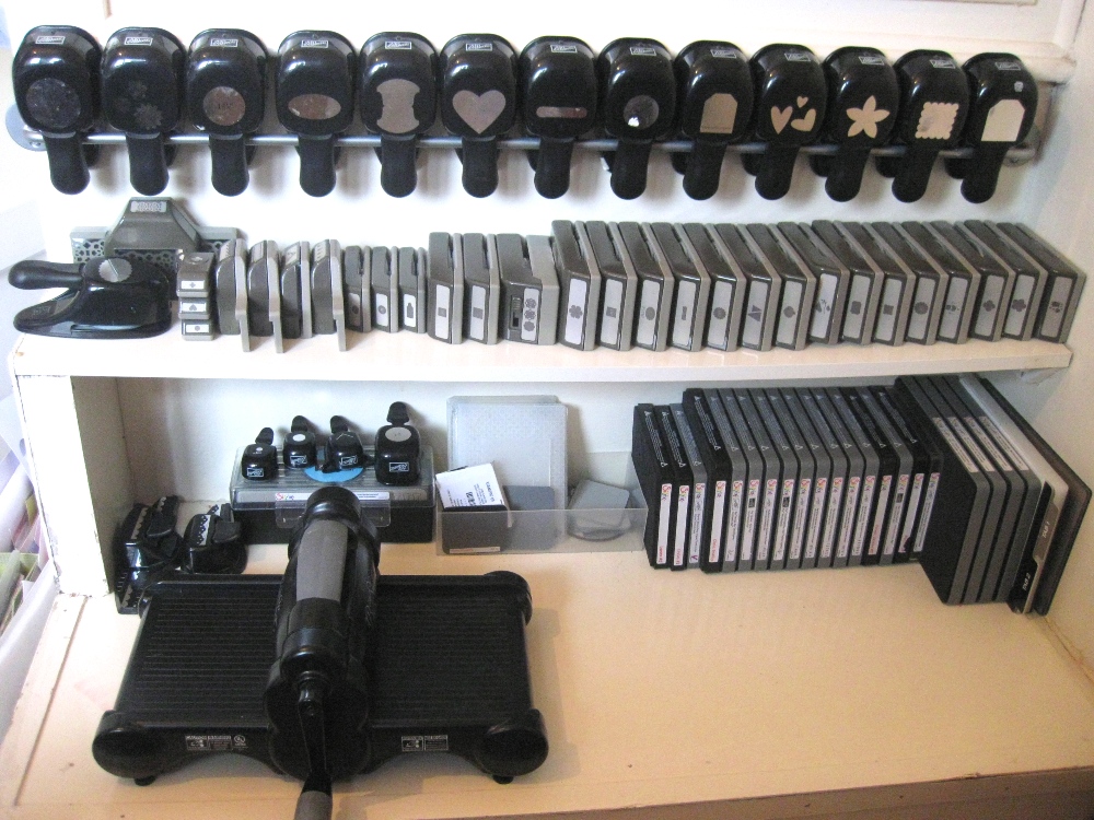 Blue Jelly Sew n So Victoria Rogers Stampin' Up! My Craft Space Storage