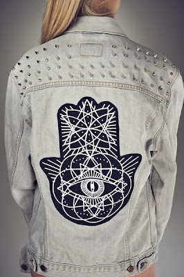 iamVibes Custom Vintage Denim Jacket #9