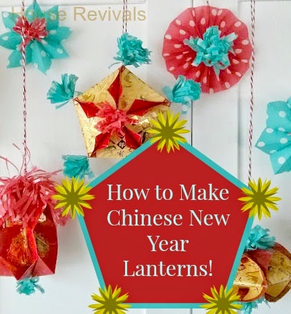 How to Make a Chinese New Year Lantern from Red Envelopes - Too