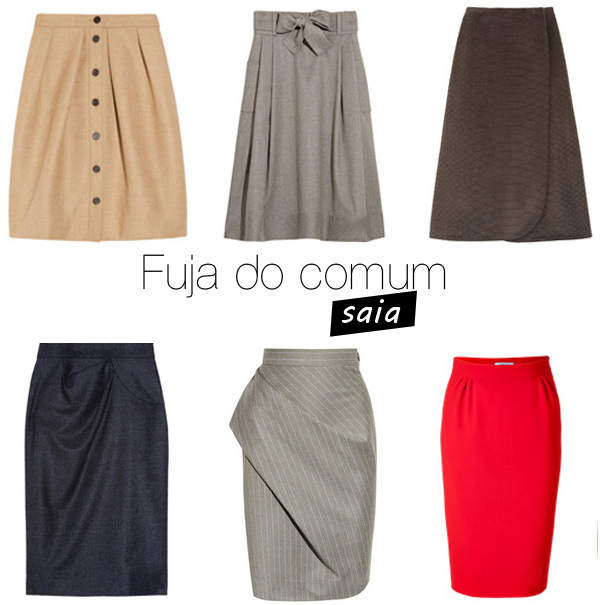 modelos de saias modernas