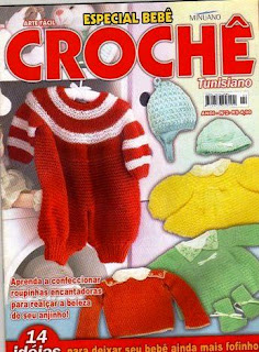 Revista Crochet  Tunisiano Bebê 