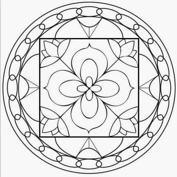 Mandalas vitraux