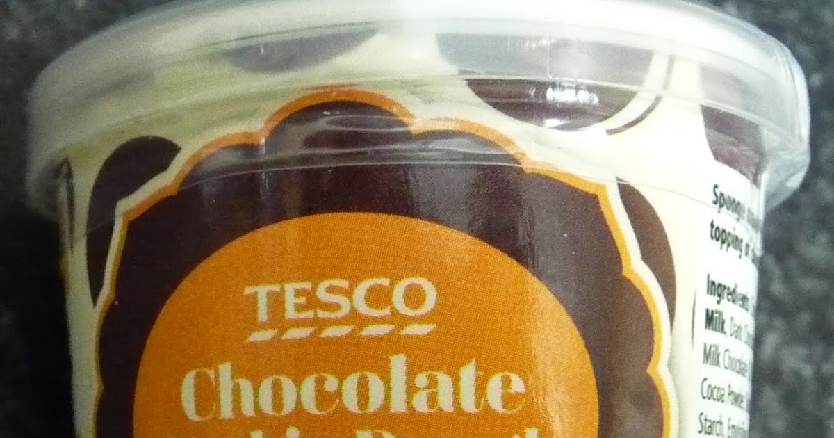Something to look forward to Tesco Pudding Chocolate cookie dough