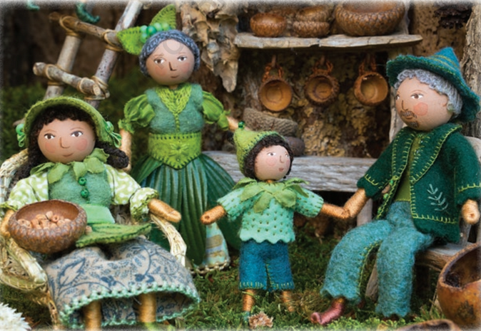 Woodland Folk from Felt Wee Folk
