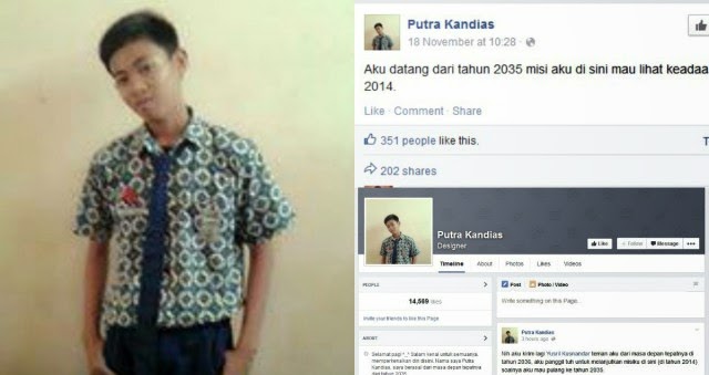 Siapa Putra Kandias dari Tahun 2035 Sebenarnya? Siapa Putra Kandias dari Tahun 2035 Sebenarnya?