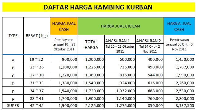 hewan kurban murah