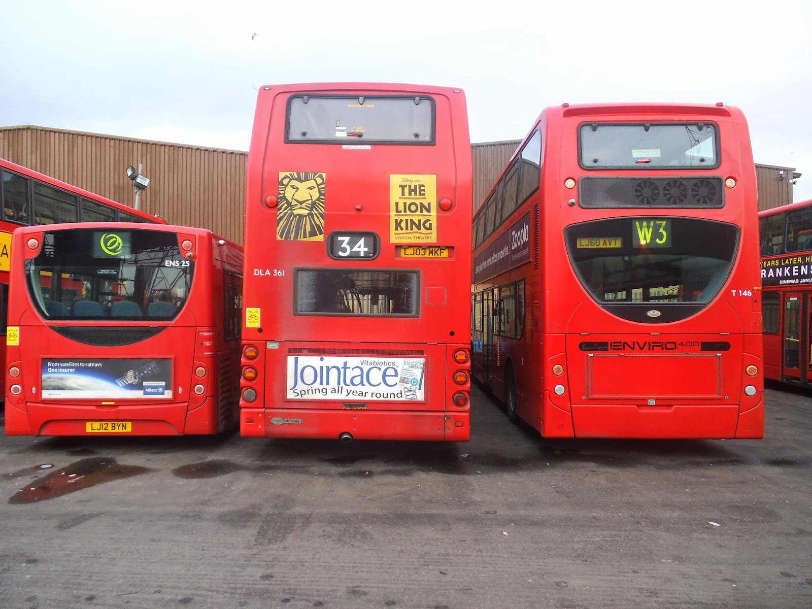 The Circle Of London Arriva London Lea Valley Garage Lv Farewell