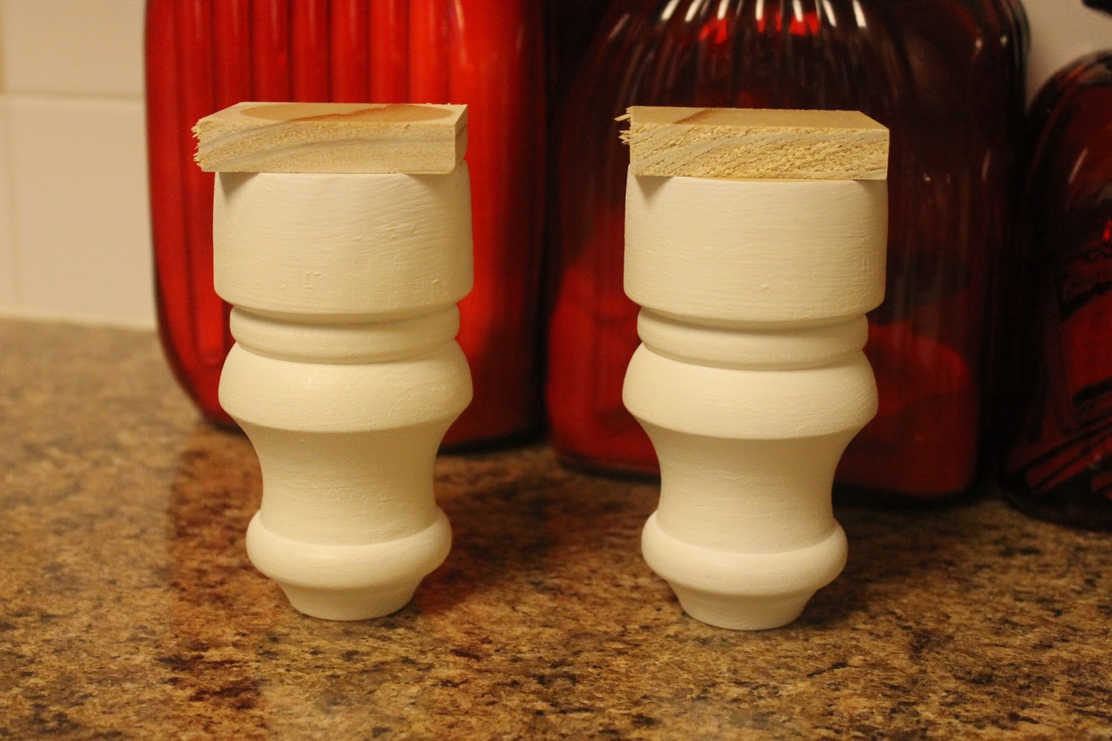 Texas Decor Adding Furniture Legs To Bathroom Vanity