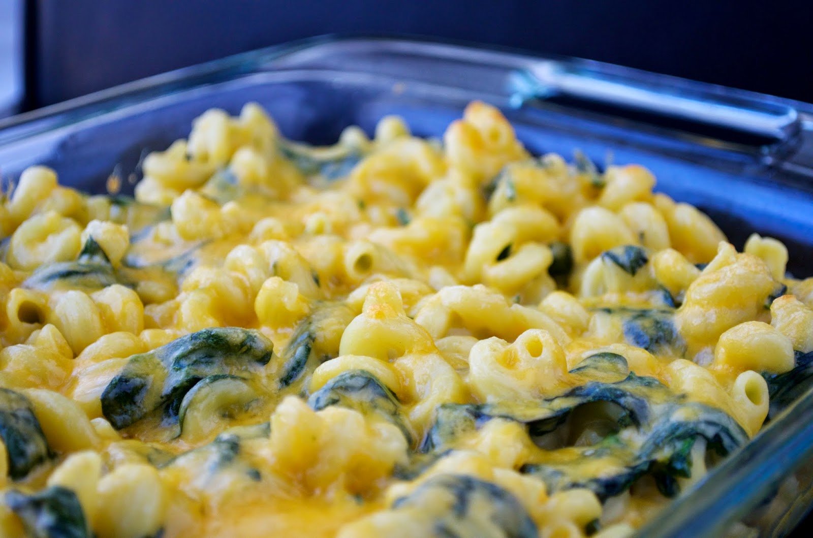 In a Nutshell... Spinach Macaroni & Cheese
