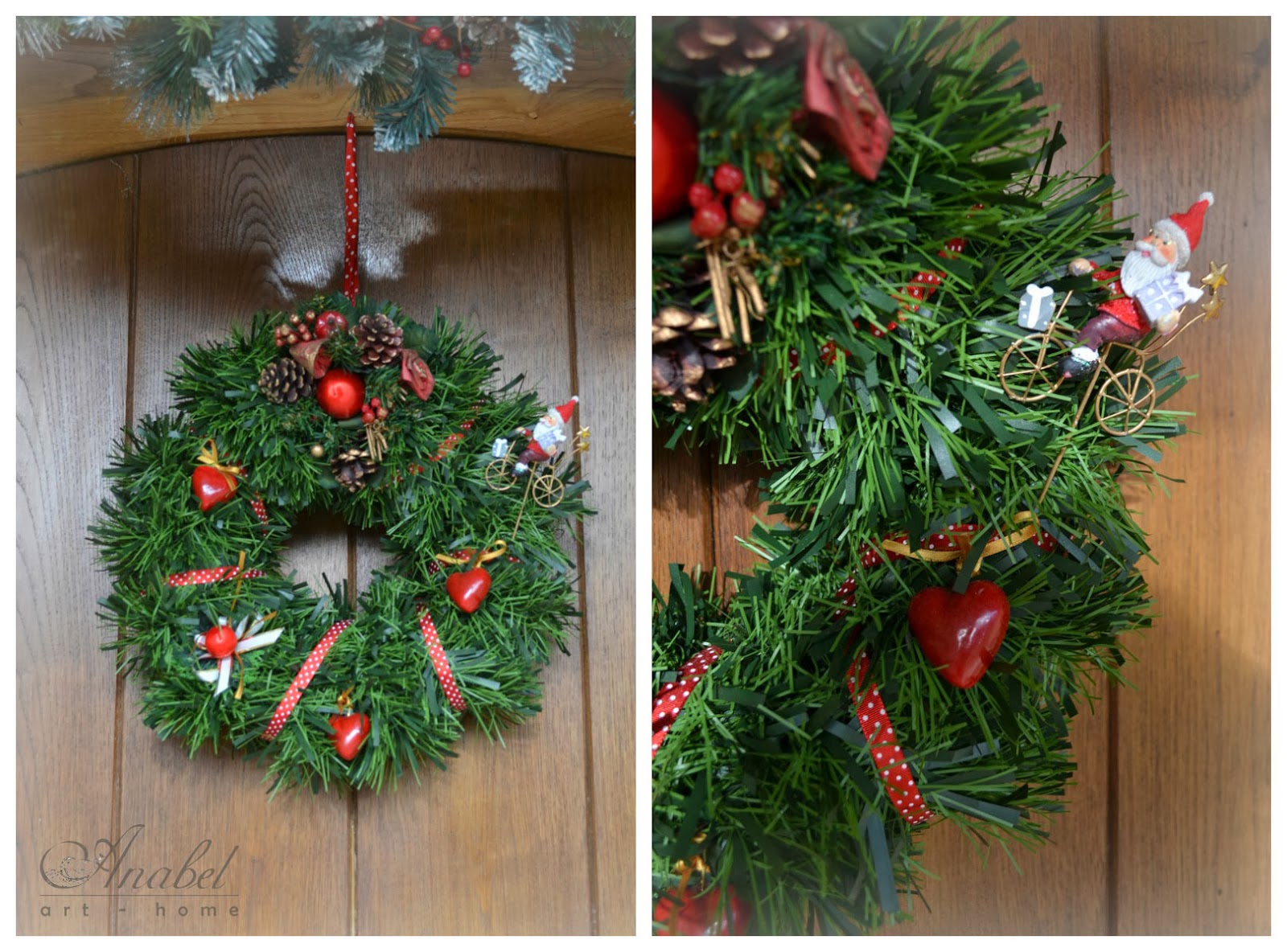 Corona de navidad, Christmas wreath, decoración de navidad, decoration