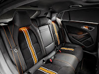 Mercedes CLA Shooting Brake Interieur OrangeArt Edition