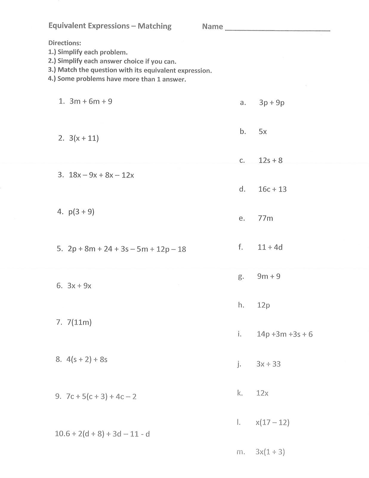 worksheet Equivalent Equations Worksheet cheap homework ghostwriting site uk best descriptive essay th grade math sheets forums