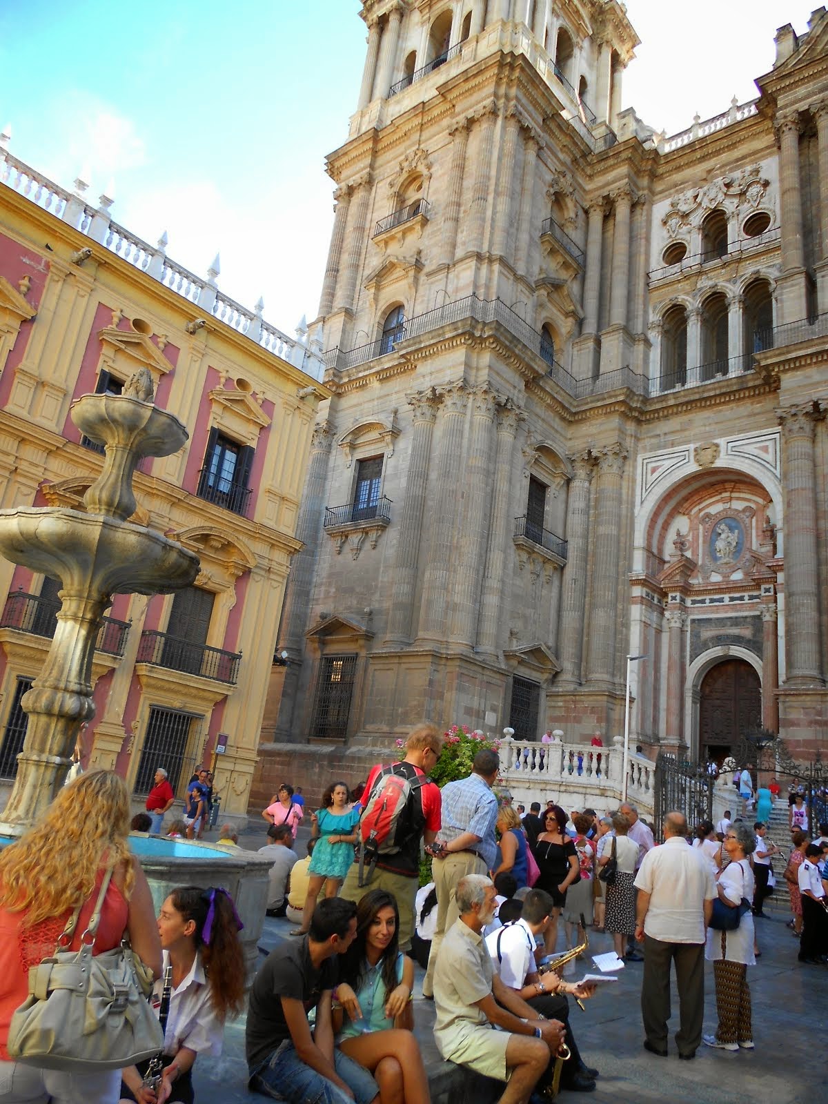 Turistina turistien joukossa, Malaga