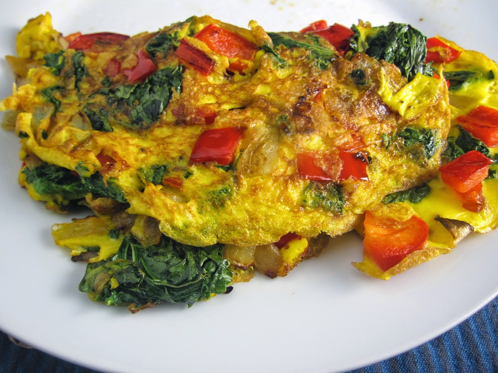 Kale Omelette