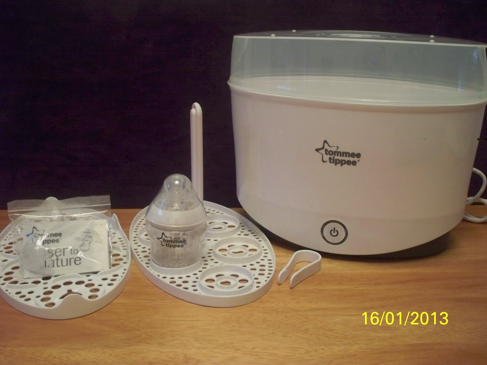Life with Liv Tommee Tippee electric steam steriliser review