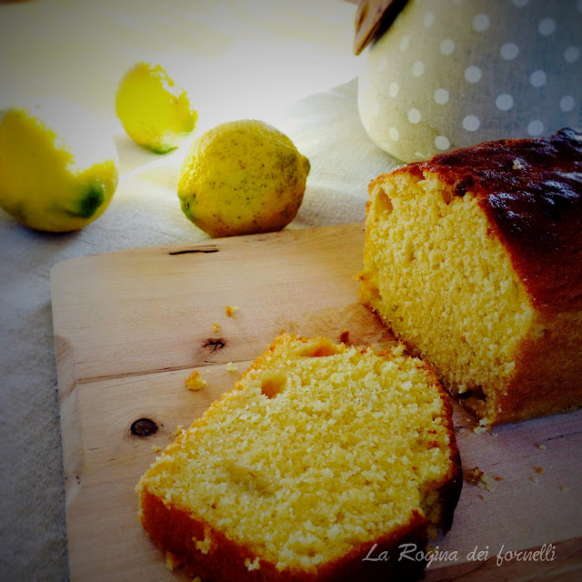 Cake limone, limone e ancora limone        (succo, scorza e polpa)