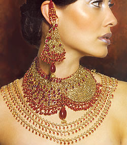 Gold Jewelry Model