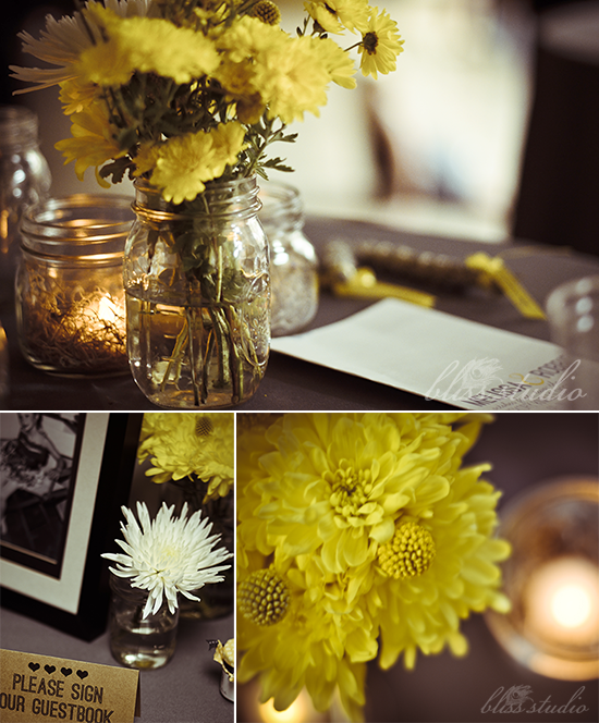 For the table settings designed by my mom we used different sized jars For the table settings designed by my mom we used different sized jars