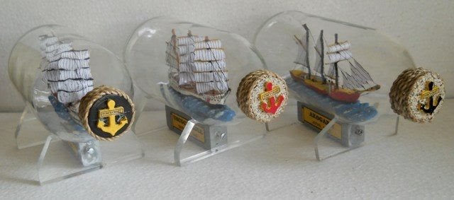 KERAJINAN MINIATUR KAPAL DAN DIORAMA KERETA API Kapal