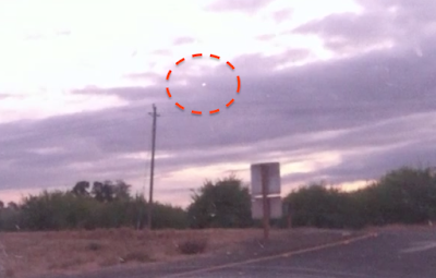 Glowing UFO Glowing UFO Caught Risings Above California 2015, UFO Sightings