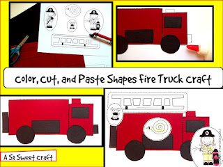 fire truck craft