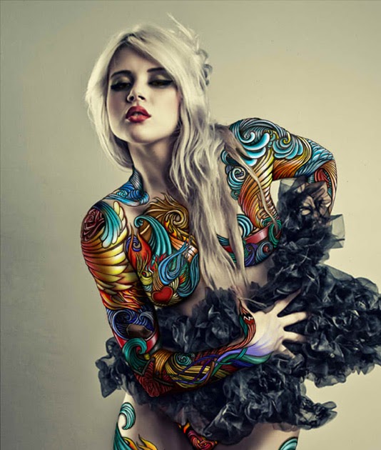 Pen Drive: Tattoo makes beauty