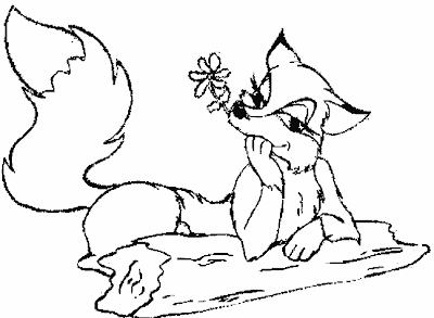 Free Printable Fox Coloring Pages