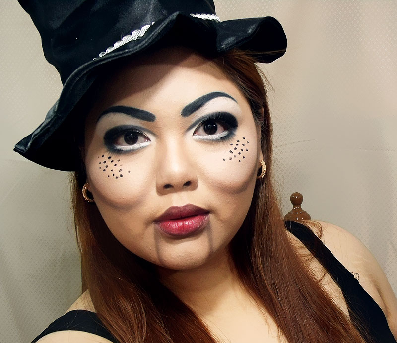 The Project Awesome Ventriloquist Dummy Inspired Makeup