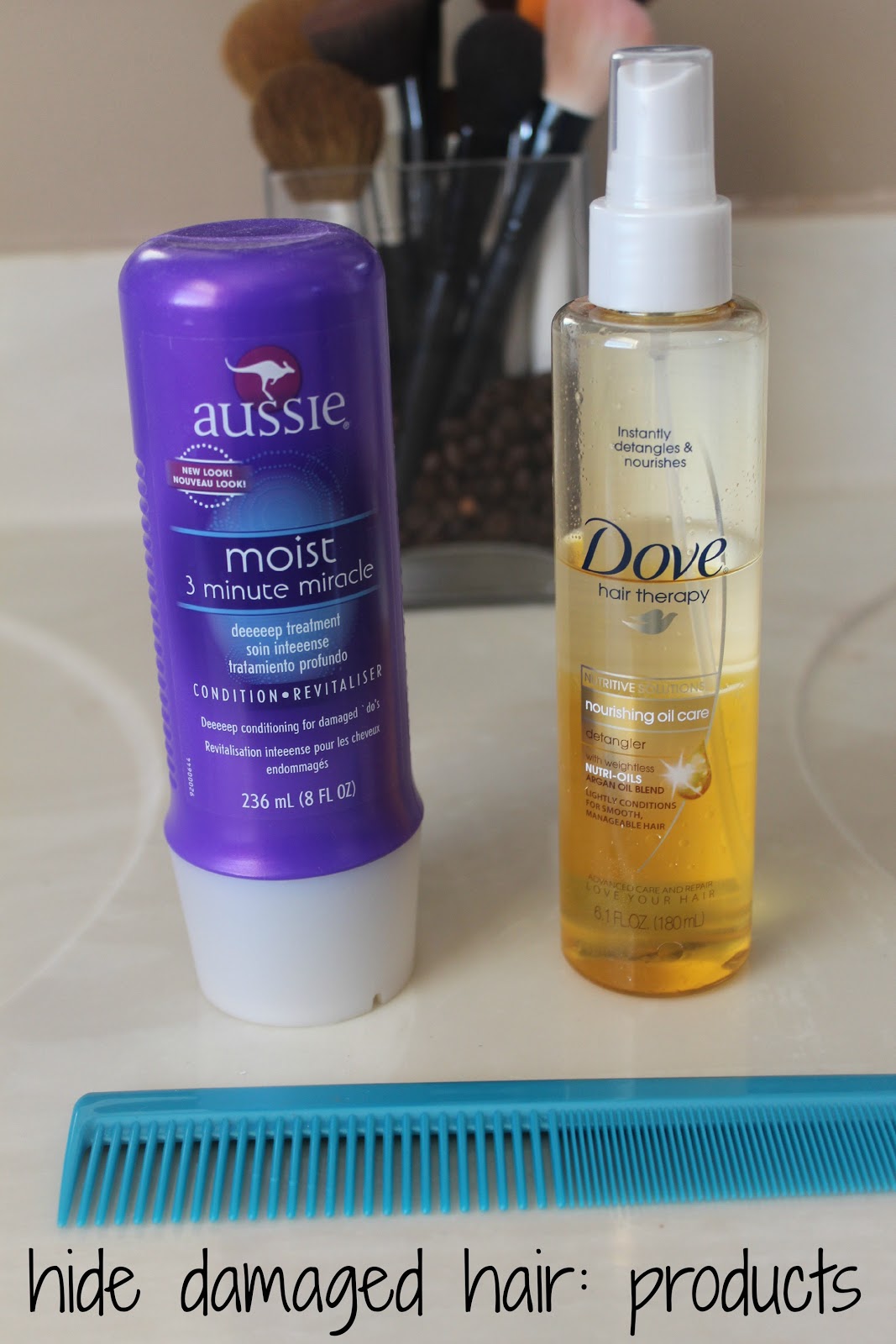 KEEP CALM AND CARRY ON My Tips/Tricks To Hide Damaged Hair {Watch to WIN}