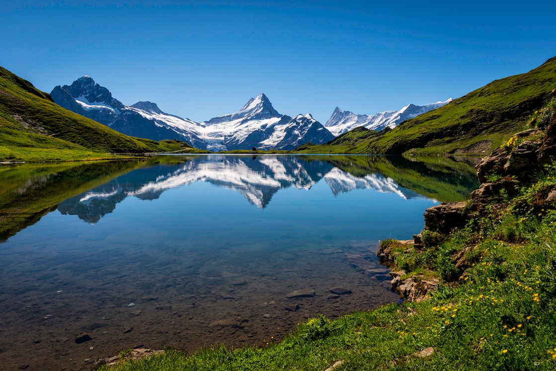 Bachalpsee, Switzerland Bachalpsee, Switzerland