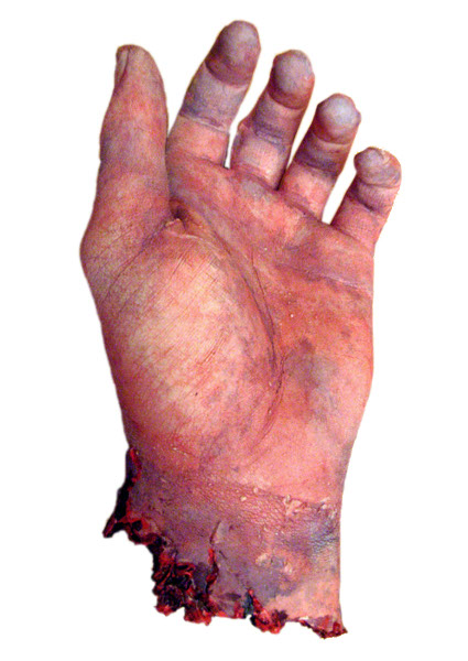 fake severed hand