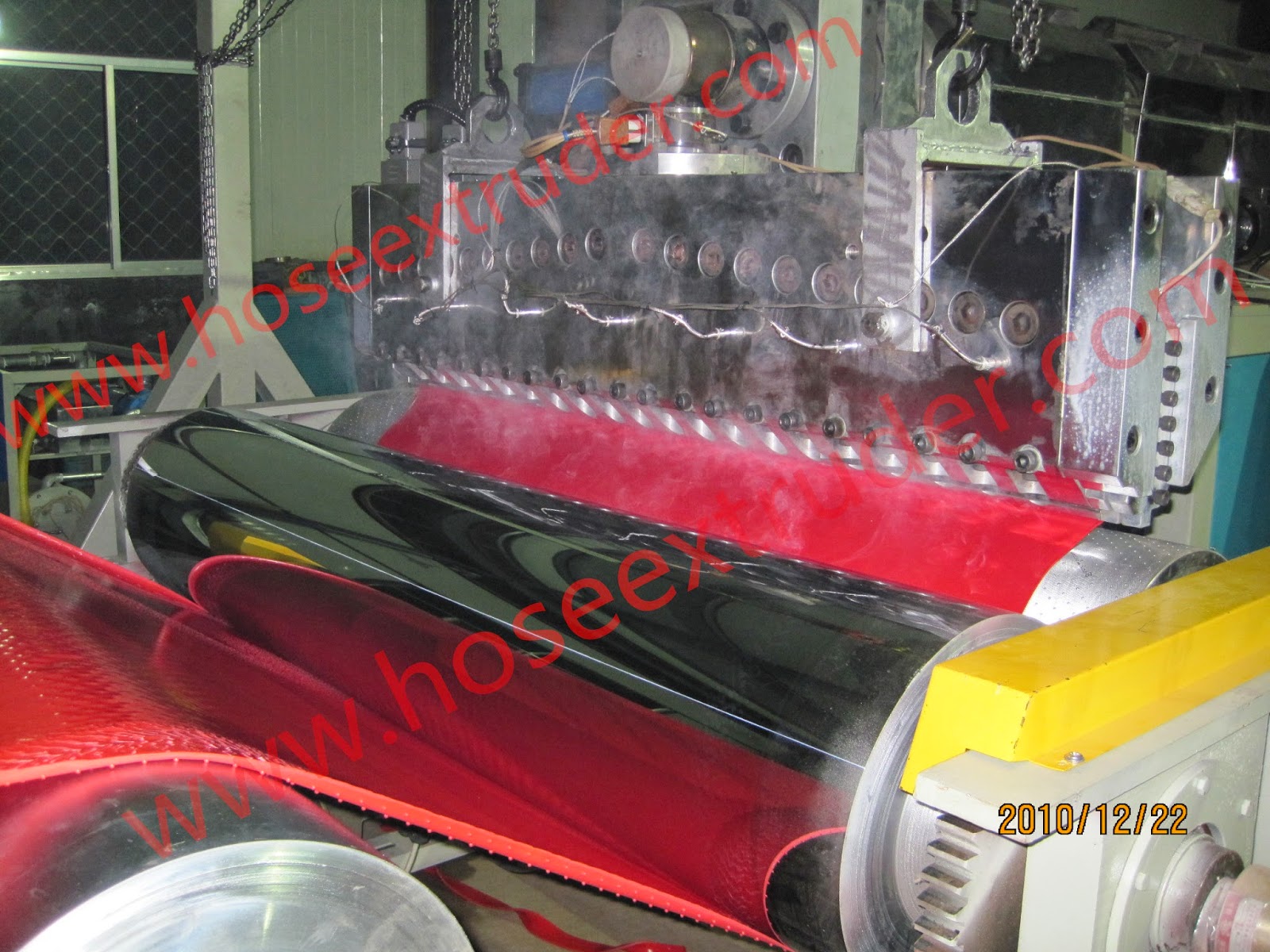 PVC Cushion Mat(Carpet) Extrusion Line Antislip backing PVC Cushion