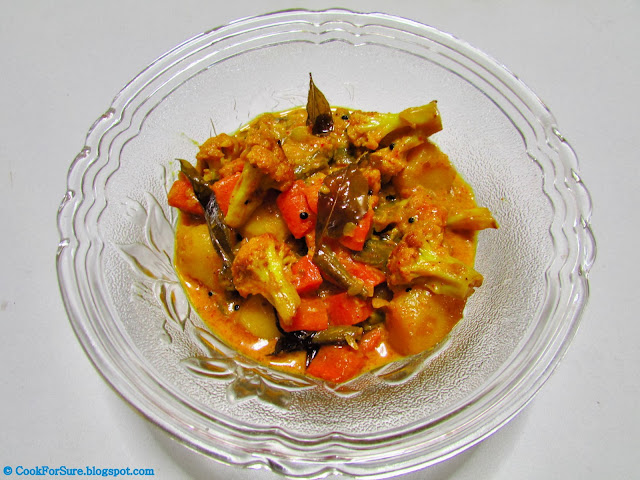 Mixed Vegetable Malai Korma