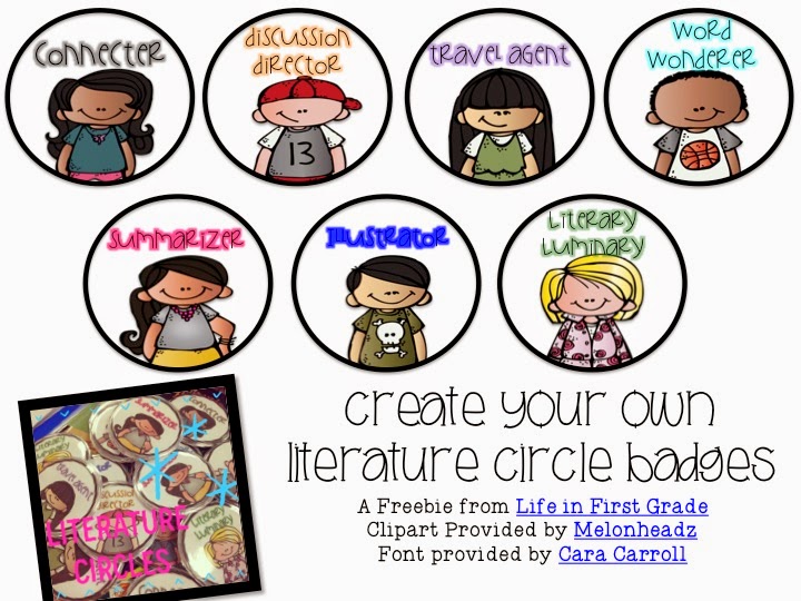 Life in First Grade Literature Circles