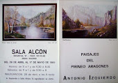 EXPOSICIÓN SALA ALCON  MADRID 1984
