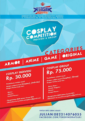 Event Lomba Cosplay Jepang Terbaru Di Kota Bandung Tenshi No Matsuri japbandung-asia.blogspot.com