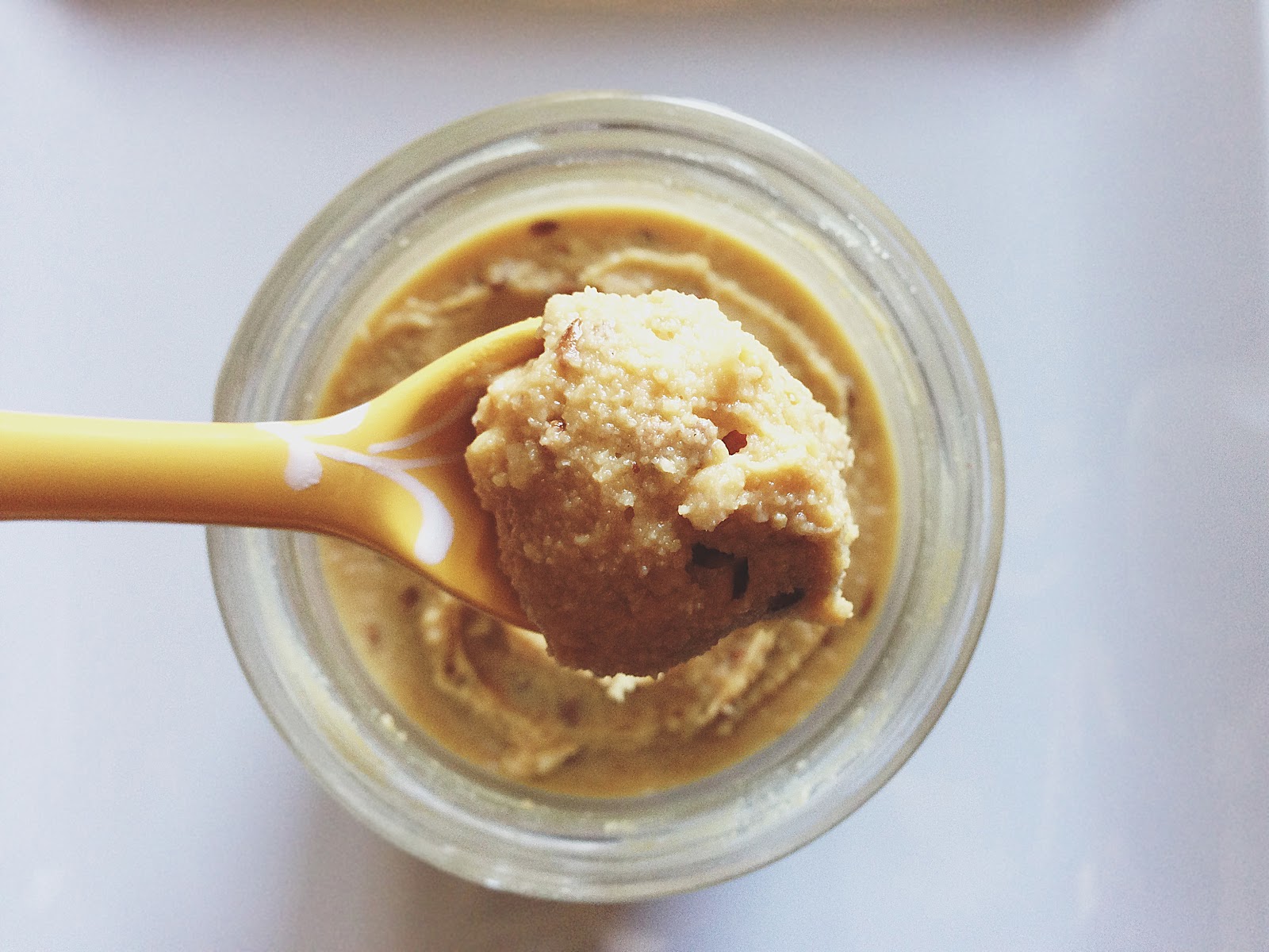 Made to Create Crunchy Peanut Butter with Flax Seeds