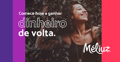 Ganhe cashback com o Méliuz!