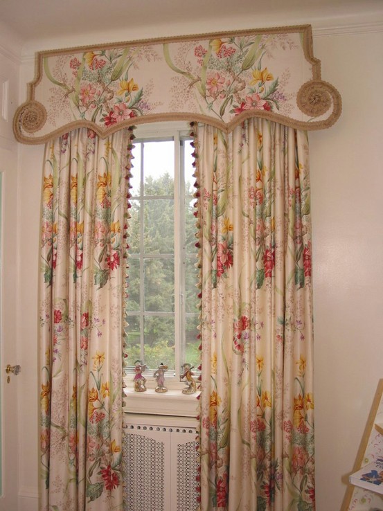 Curtains Ideas chinoiserie curtains : Design du Monde: Style study: Lambrequins, cornices and pelmets.