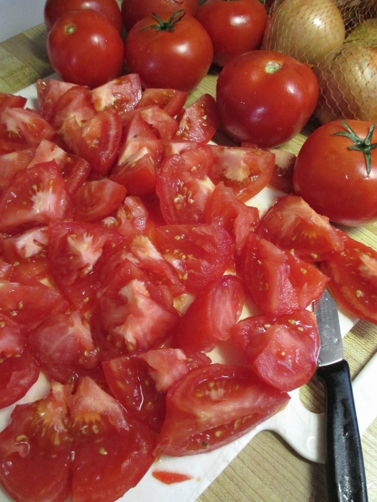 Just my Stuff Easy Slow Cooker Tomato/Pizza Sauce