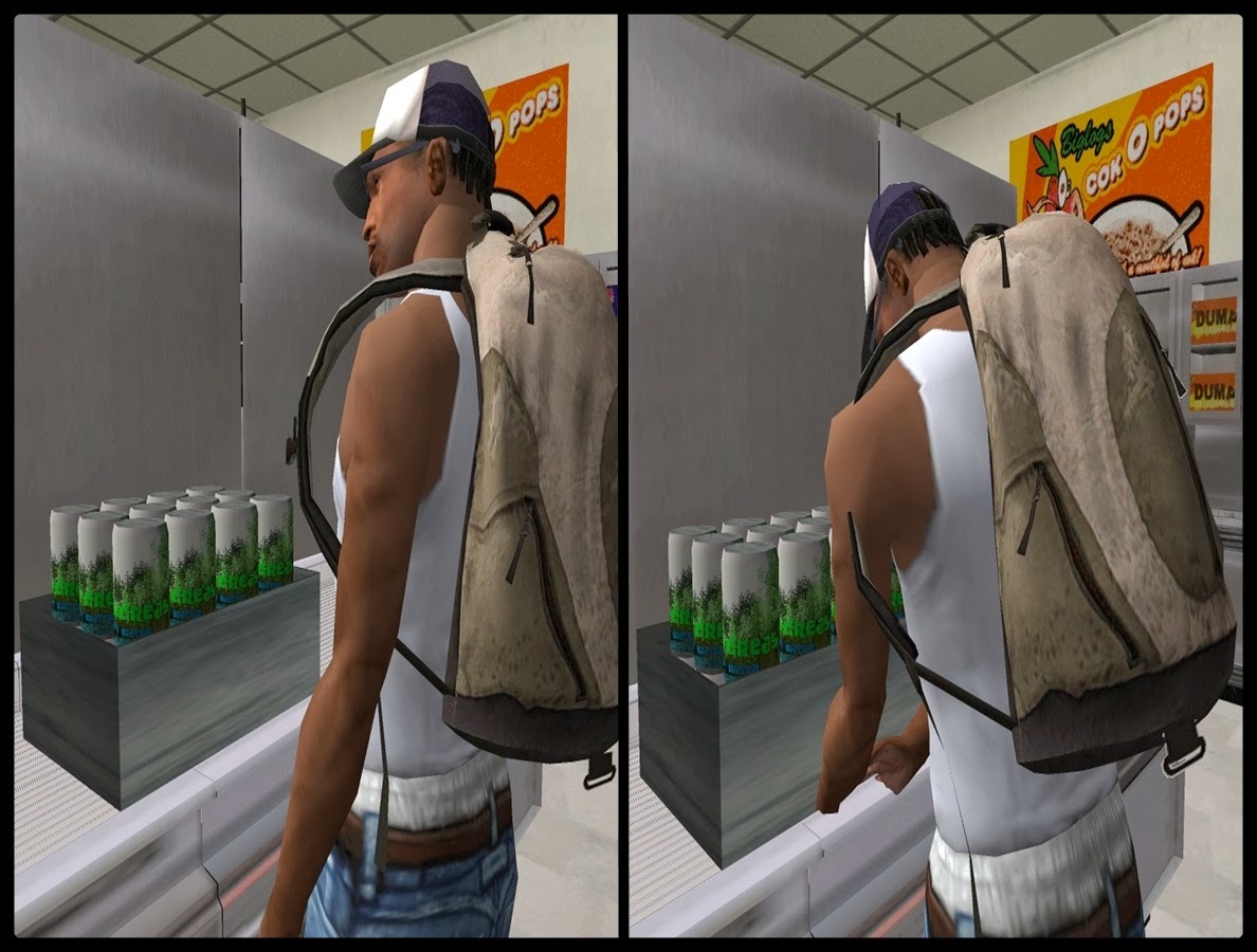 GTA SA Backpack Mod v2 Momento Mods Mods Para GTA, Carros, Mods