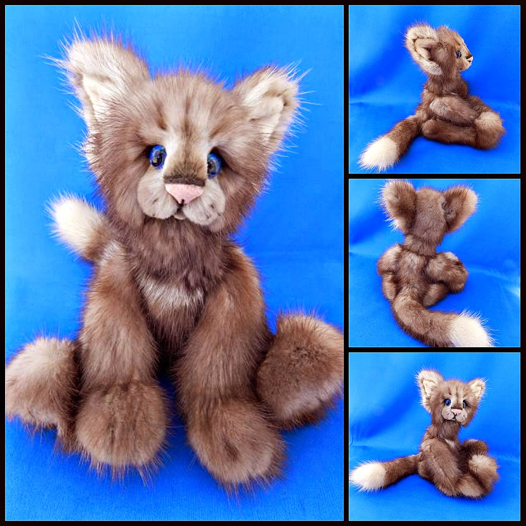 Designed By Kathy Myers Mink Kitten for Adoption