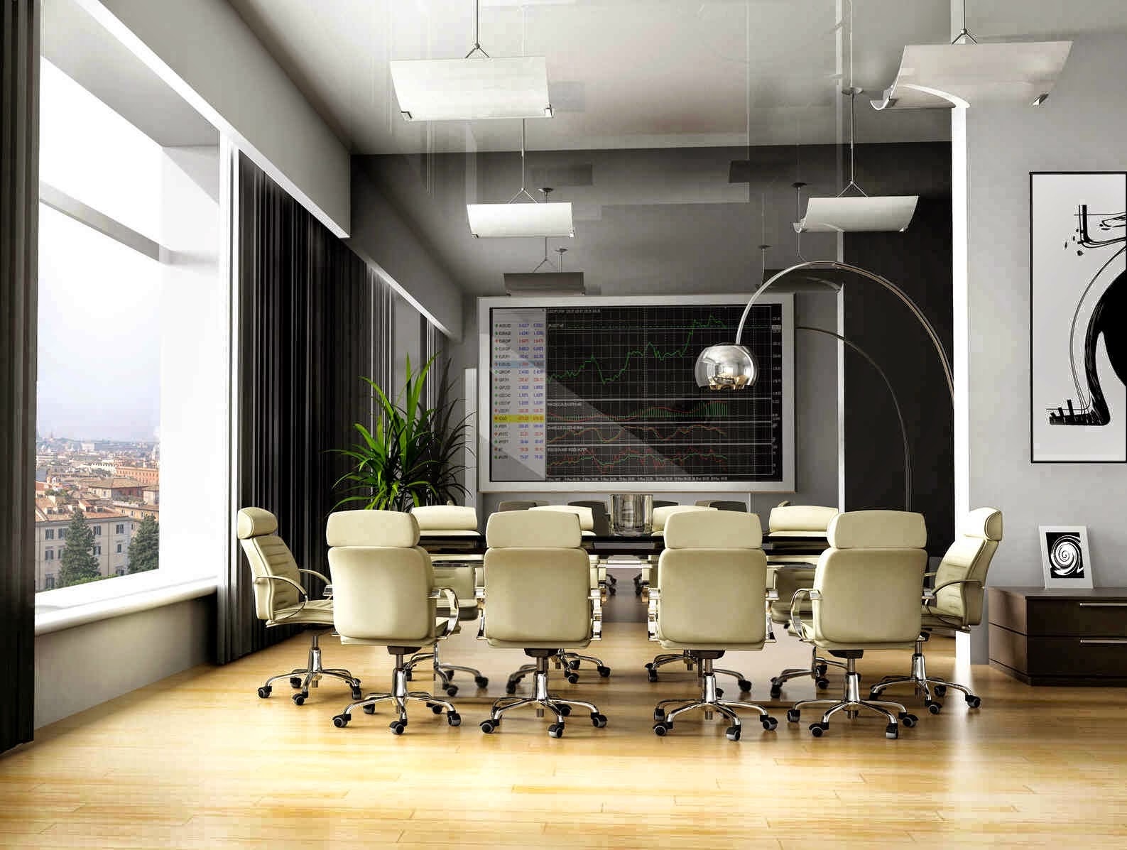 Stunning Boardroom Area Stunning Boardroom Area