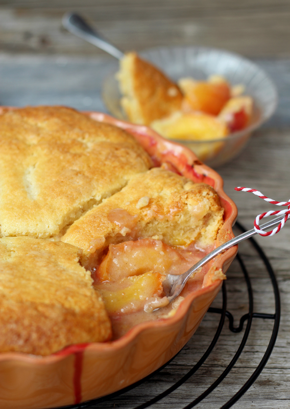 butter hearts sugar Nectarine Cobbler