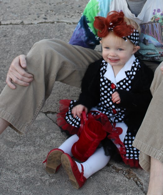 Katie's Quilts and Crafts "I Love Lucy" Toddler Costume
