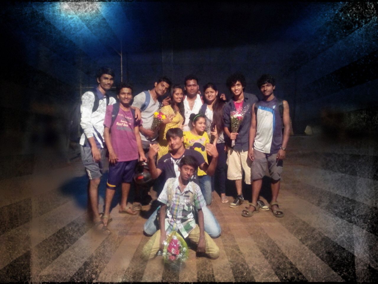 During MD show 2014 team at Ravindra Natya Mandir